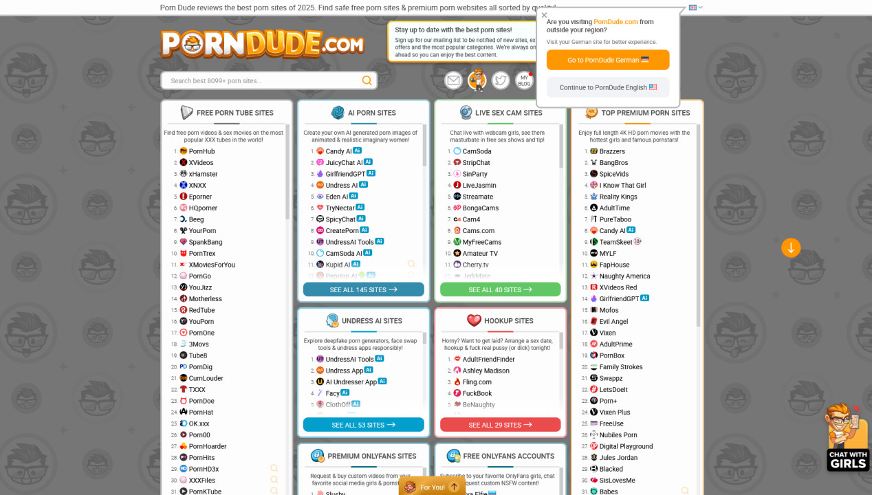 theporndude.com - die beste Übersicht für Gratis Pornos und kostenlose Sexcams, Artikelbild