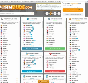 theporndude.com - die beste Übersicht für Gratis Pornos und kostenlose Sexcams, Artikelbild